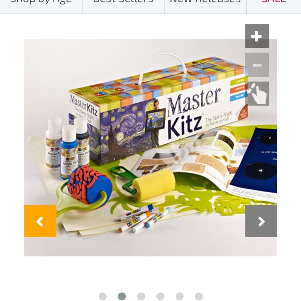 Master Kitz Starry Night Art Kit for Kids